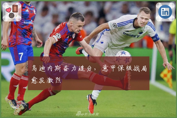 乌迪内斯奋力追分，意甲保级战局愈发激烈